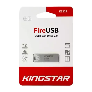 مشخصات فلش مموری کینگ استار Kingstar KS222 Fire USB 2.0 ظرفیت 16 گیگابایت