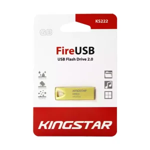 مشخصات فلش مموری کینگ استار Kingstar KS222 Fire USB 2.0 ظرفیت 64 گیگابایت