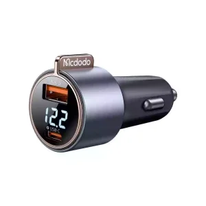 قیمت شارژر فندکی 2 پورت مک دودو Mcdodo CC-3690 توان 75 وات