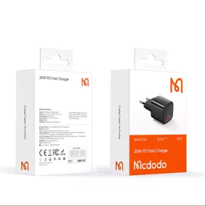 قیمت شارژر دیواری مک دودو مدل CH-4021 توان 20 وات
