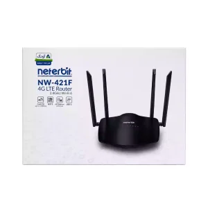 مشخصات مودم روتر 4G/LTE رو میزی نتربیت مدل NW-421F