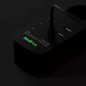 مشخصات چندراهی برق هادرون P343 با شارژر 30 وات USB-C