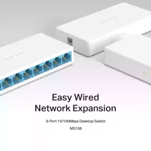 قیمت سوئیچ 8 پورت مرکوسیس 10/100Mbps