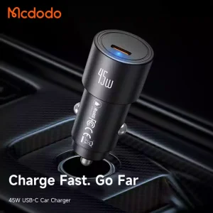 شارژر فندکی 45 وات مک دودو MCDODO CC-5340 با SFC 2.0