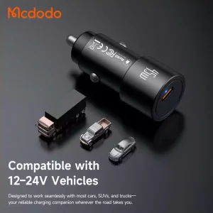 شارژر فندکی 45 وات مک دودو MCDODO CC-5340 با SFC 2.0