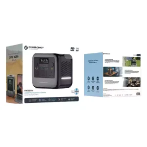 پاور استیشن قابل حمل پاورولوژی Pater IV توان 2000 وات مدل PWGC2000GY
