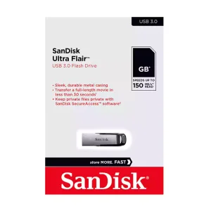 قیمت فلش مموری USB3 سن دیسک مدل Ultra Flair CZ73 ظرفیت 128 گیگ