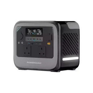 پاور استیشن پاورولوژی Pater II 700W PWGC700GY ظرفیت 472.5Wh با خروجی USB-C 100W