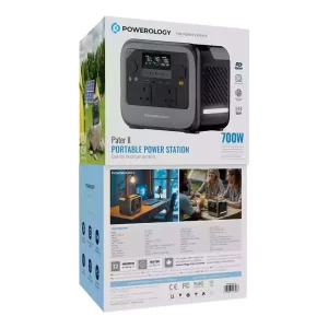 خرید پاور استیشن پاورولوژی Pater II 700W ظرفیت 472.5Wh با خروجی USB-C 100W
