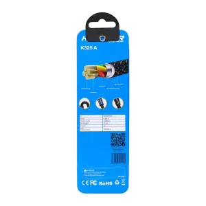 کابل Micro-USB کینگ استار K325A طول 1 متر