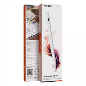 قیمت قلم لمسی هوشمند Porodo Universal Smart Pencil PDUSPTS با نوک 1.5 میلی‌متر و شارژ USB-C