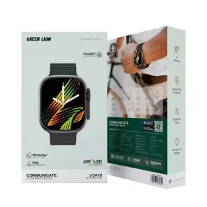 نمایشگر 1.85 اینچی AMOLED ساعت Green Lion Communicate Ultra