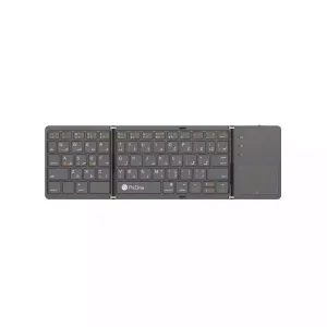 کیبورد بی‌سیم تاشو پرووان مدل PKW20 Flip Pro با تاچ‌پد و بلوتوث 5.2