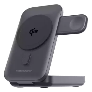 پاوربانک Powerology PPBCHA35-BK ظرفیت 10000mAh با شارژ Qi2