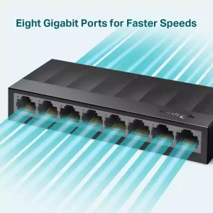 سوییچ 8 پورت گیگابیت و دسکتاپ تی پی-لینک مدل TL-SF1008D v12.0