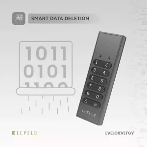 فلش مموری رمزدار لولو Levelo LockVault Digital ظرفیت 128 گیگابایت