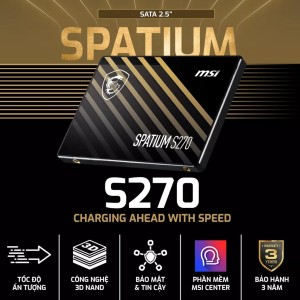 مشخصات اس اس دی اینترنال ام اس آی مدل SPATIUM S270  ظرفیت 240GB