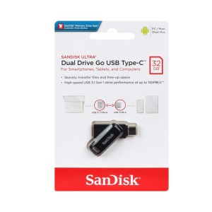 فلش مموری تایپ سی San Disk مدل Ultra Dual Drive GO با ظرفیت 64GB