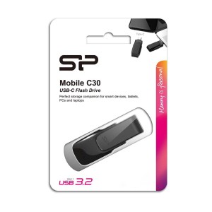 فلش مموری تایپ سی  64 گیگ سیلیکون پاور مدل SP USB3.2 TYPE-C OTG C30