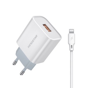 شارژر دیواری 18 واتی کینگ استار مدل KW141i با گارانتی متین