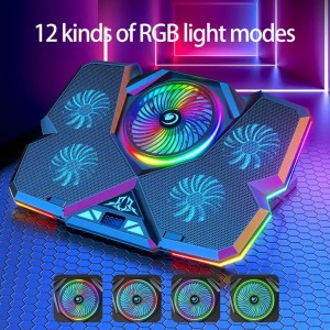 مشخصات پایه خنک کننده لپ تاپ کول کلد مدل K44-RGB