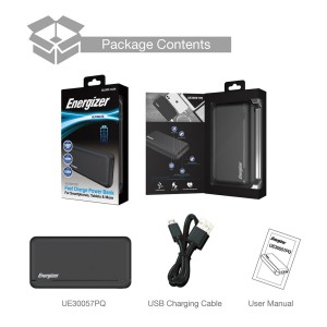 پاوربانک انرجایزر 30000mAh مدل UE30057PQ