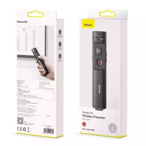 پوینتر و پرزنتر بی سیم بیسوس مدل Baseus Wireless Pointer ACFYB-0G