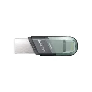 فلش مموری OTG سن دیسک مدل SanDisk iXpand Flip ظرفیت 128 گیگابایت