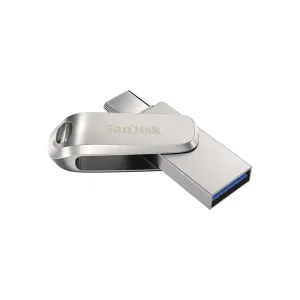 فلش مموری OTG تایپ سی سن دیسک مدل DDC LUXE ظرفیت 256 گیگابایت