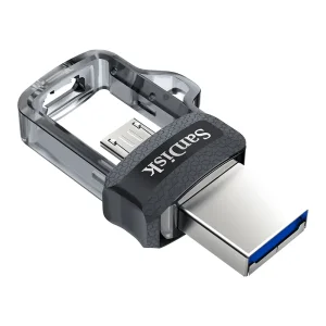 فلش مموری OTG میکرو سن دیسک مدل DRIVE M3.0 GO ظرفیت 128 گیگابایت