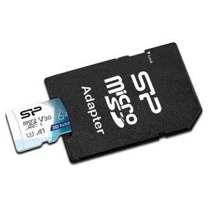 مموری میکرو اس دی سیلیکون پاور U3 مدل Superior V30 ظرفیت 64GB ا Silicon Power 64GB Superior UHS-1