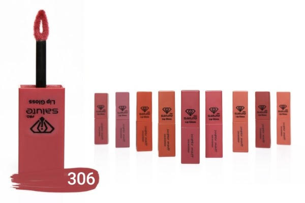 رژ لب مایع سالوته کد 306 حجم 4میل
