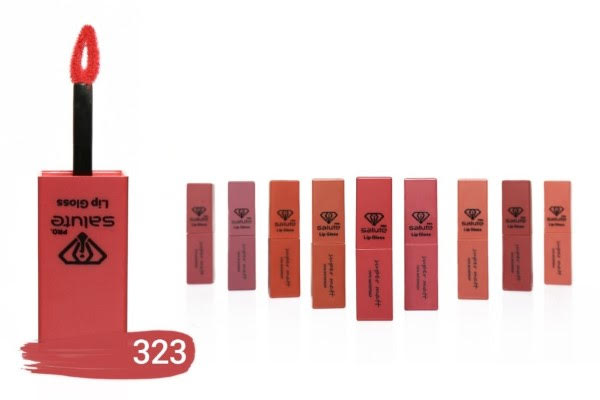 رژ لب مایع سالوته کد 323 حجم 4 میل