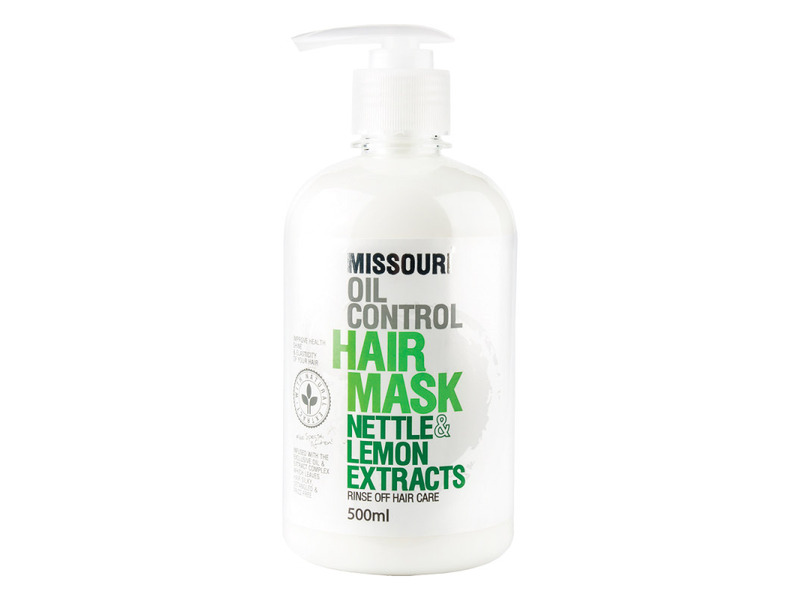ماسک مو میسوری مدل OIL CONTROL مناسب موهای چرب حجم 500 میلی لیتر
