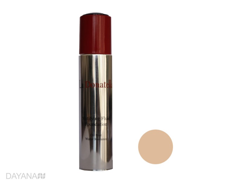 کرم پودر فاقد روغن لادناتلا مدل MATIFYING FLUID  کد 08