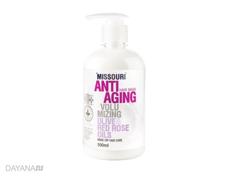 ماسک مو میسوری مدل ANTI AGING مناسب موهای نازک و کم حجم حجم 500 میلی لیتر
