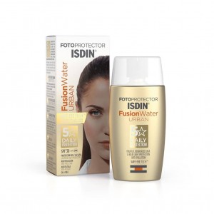 ضدآفتاب فیوژن واتر ایزدین مدل اوربان ISDIN URBAN