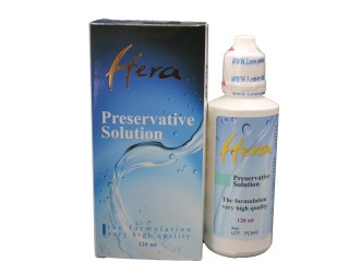 محلول شستشوی  لنز هرا حجم 120 میلی لیتر