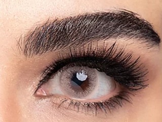 لنز چشم گلامور مدل عسلی  Hazel 01