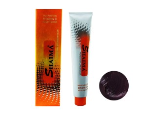 رنگ مو شایما کد 5.22 حجم 100 میلی لیتر رنگ شرابی بادمجانی