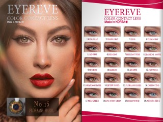 لنز چشم آی ریو شماره 15 Floraans Hazel