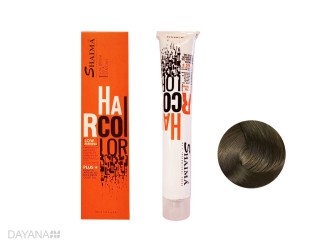 رنگ مو شایما کد 6.32 حجم 100 میلی لیتر رنگ زیتونی طبیعی تیره