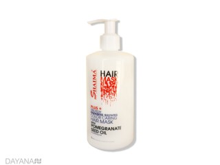 ماسک مو داخل حمام  هسته انار شایما