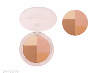 پودر برنز کننده و درخشان کننده پوست ریوال د یانگ کد 01