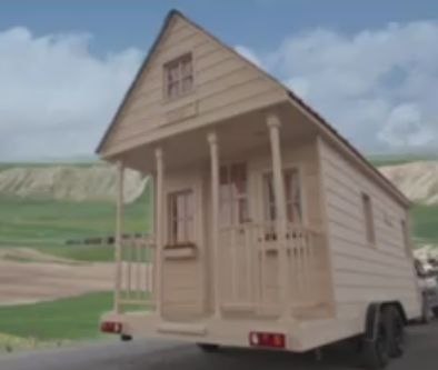 ویدئو :  کلبه چوبی متحرک
