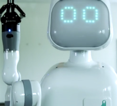 ویدئو :  روبات بیمارستانی موکسی