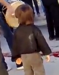 ویدئو : تقلید کودک از از عزاداری جنوبی ها