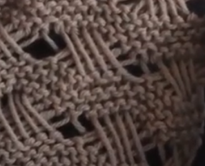 ویدئو :  آموزش بافتنی