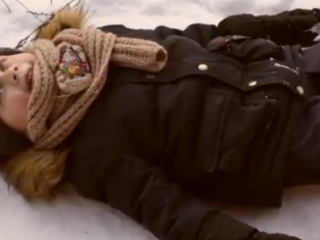 ویدئو :  روز برفی بچه ها