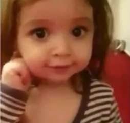 ویدئو : به این میگن بچــه بــا سیاســت